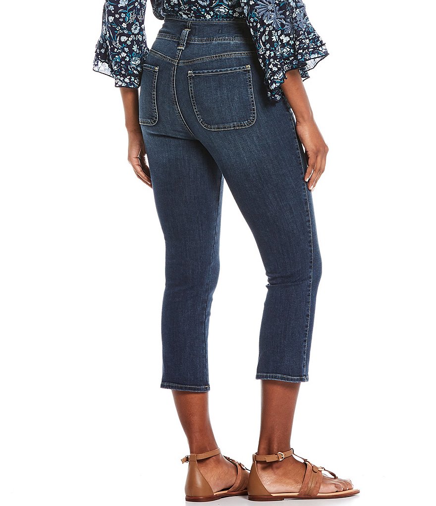 NYDJ Ami Skinny High-Rise Hollywood Waist Capri Jeans