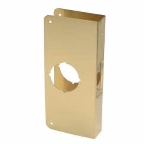 Don-Jo 2-PB-CW Wrap Around Cylindrical Door Locks With 2-1/8 In. Hole, 4 In. X 9 In.