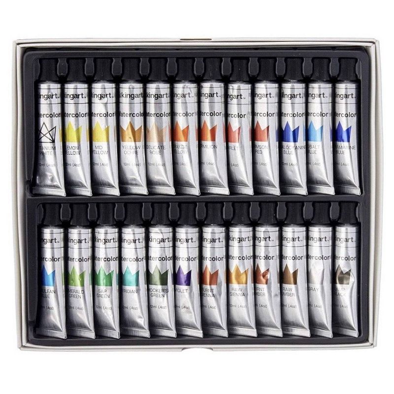Kingart 77ct Paint Sketch Draw w/Pad Set