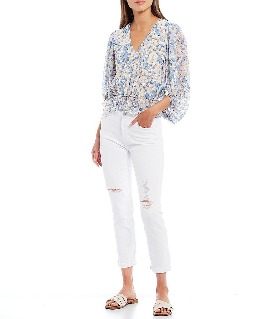 Hudson Jeans Nico Midrise Straight Crop Jean