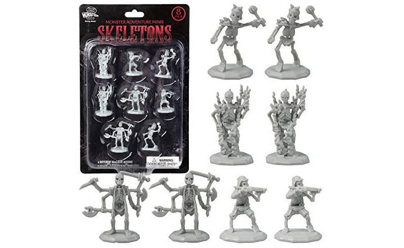 Monster Protectors Painted Fantasy Gnoll Mini Figures for D&D - 1", 8 Pieces