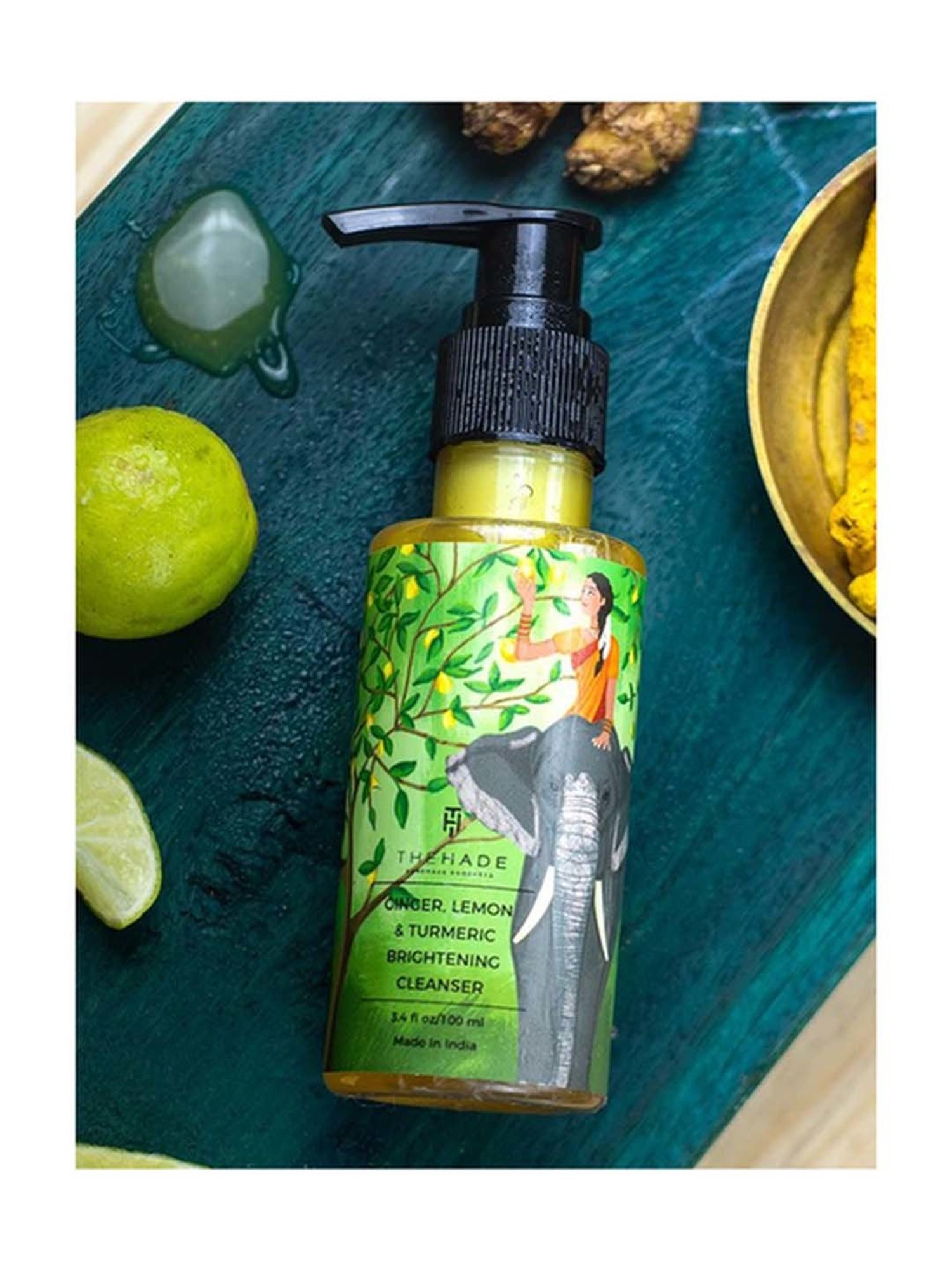 The Hade Ginger Lemon & Turmeric Facial Cleanser - 100 ml