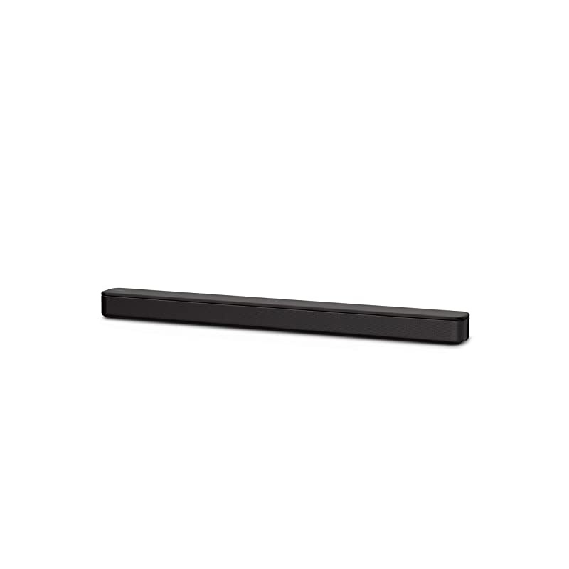 S100F 2.0ch Sound Bar with Bass Reflex Speaker, Integrated Tweeter and Bluetooth, (HTS100F) (Renewed)