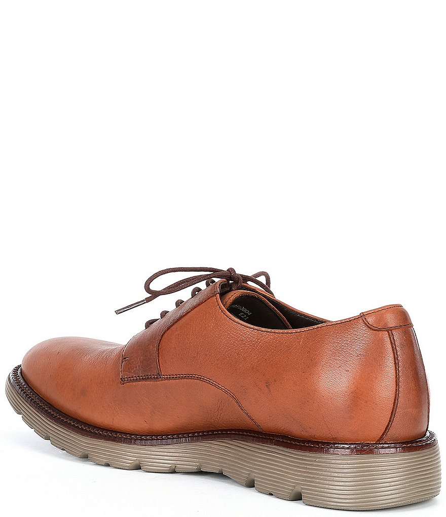 Flag LTD. Men's Shelby Leather Plain Toe Oxfords