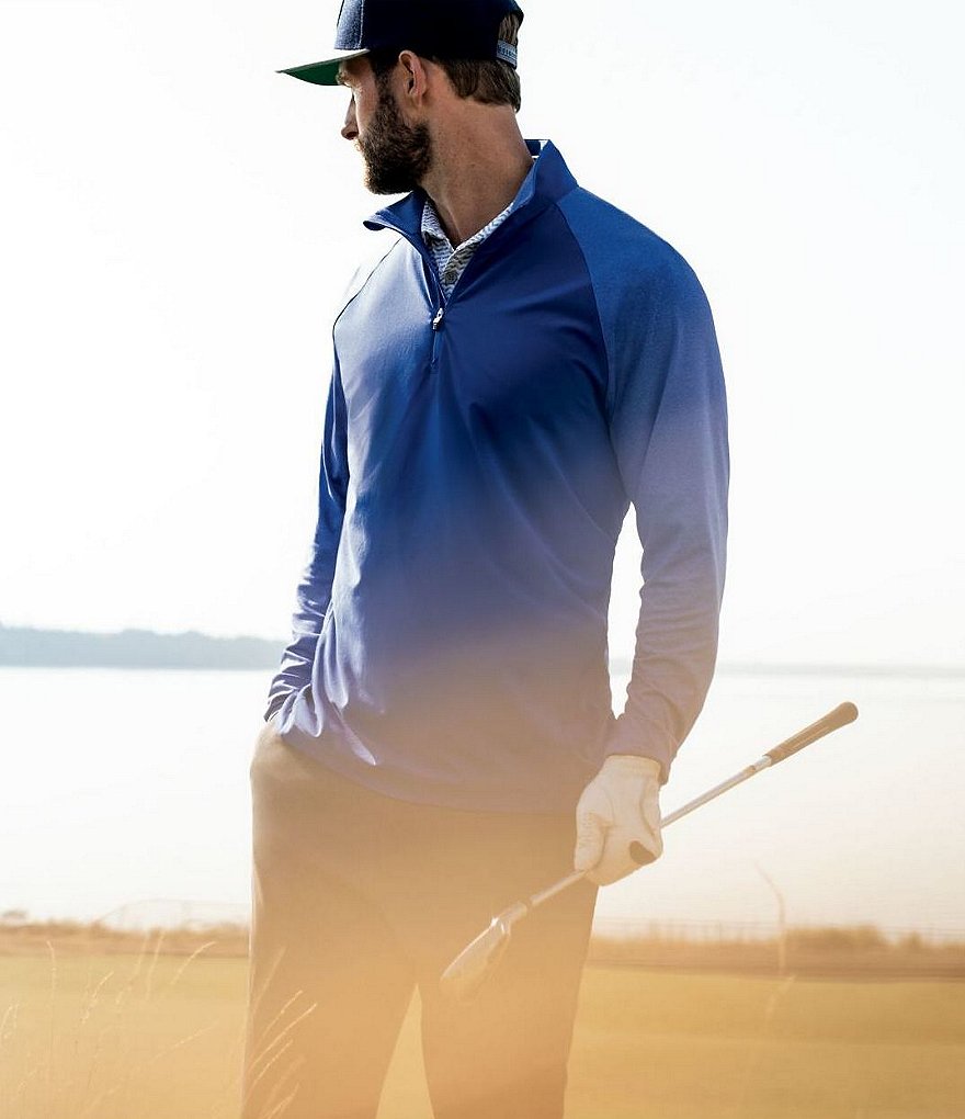 Cutter & Buck Response Hybrid Half-Zip Long-Sleeve Pullover
