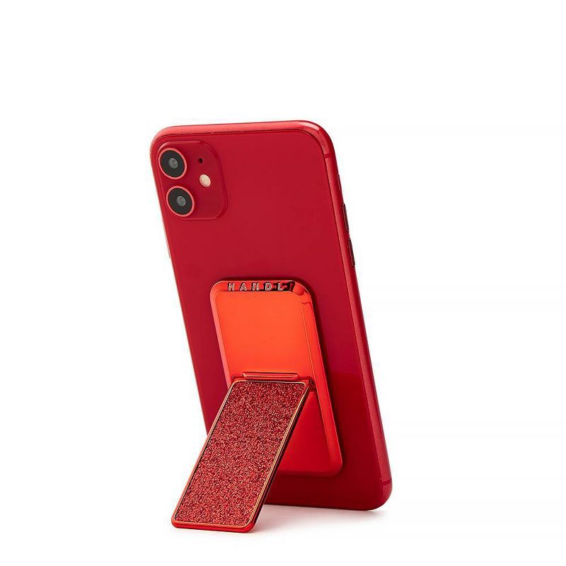 HANDLstick Phone Grip Smooth Glitter - Red