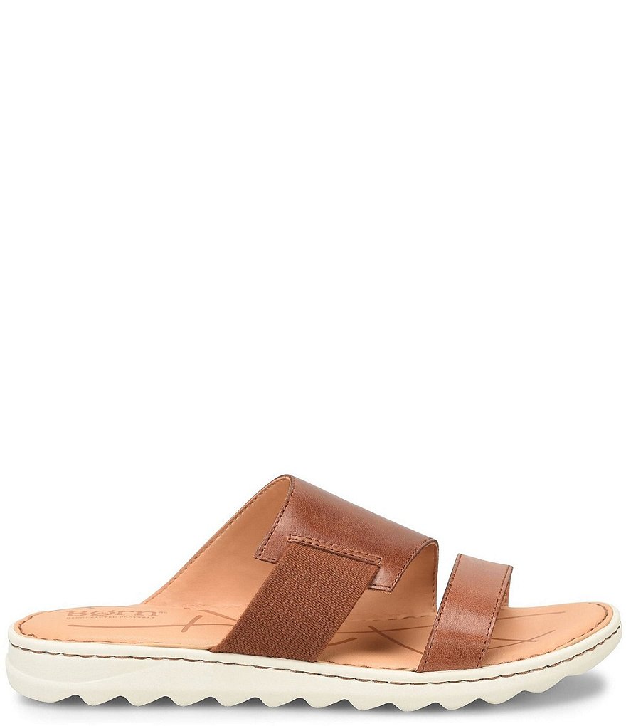Born Oceana Slide-On Leather Sandals