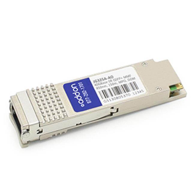 Addon Hp Jg325a Compatible Taa Compliant 40Gbase-Sr4 Qsfp+ Transceiver (Mmf 850Nm 150M Mpo Dom)
