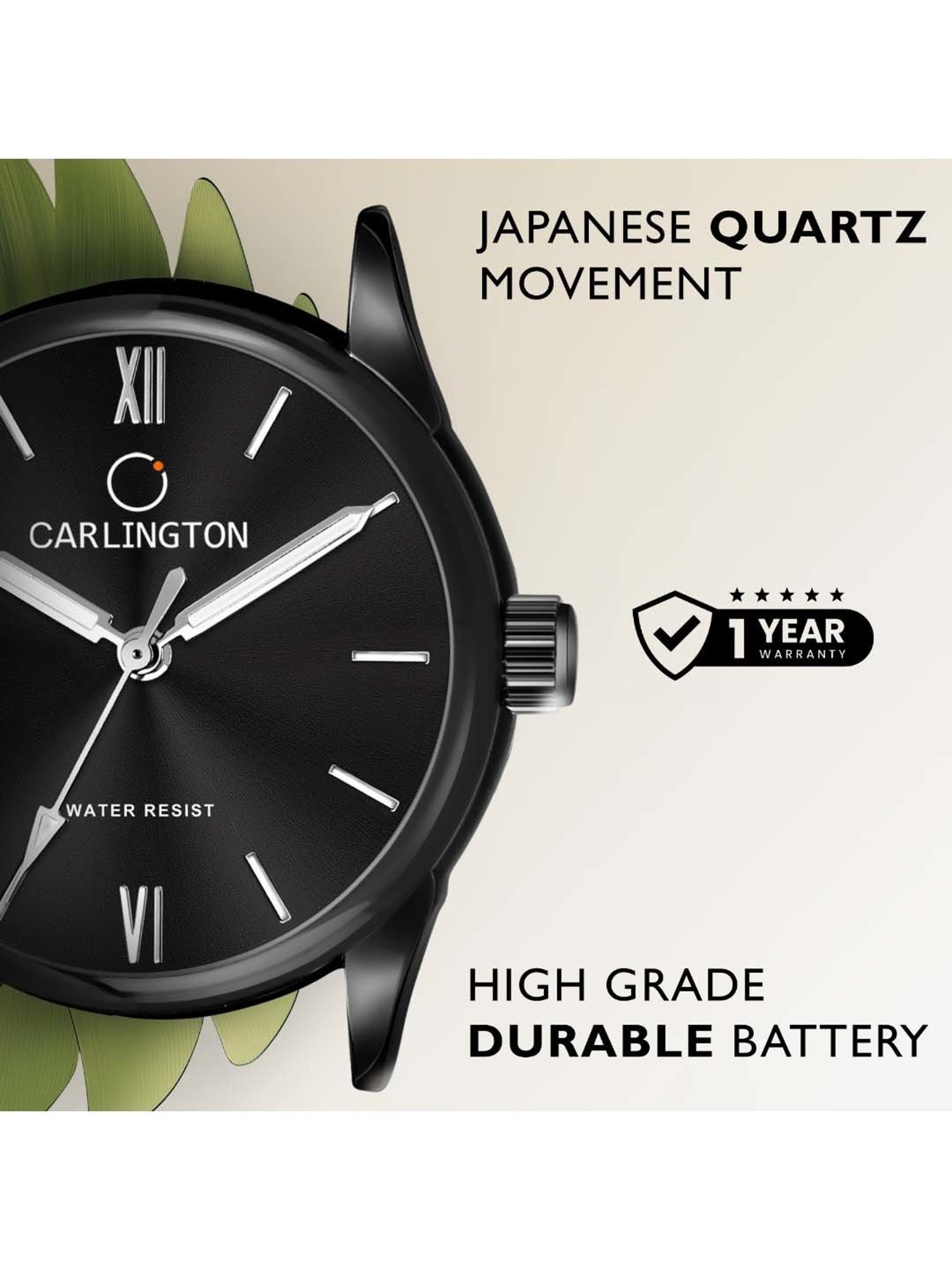 CARLINGTON CT 2008 Analog Watch for Women