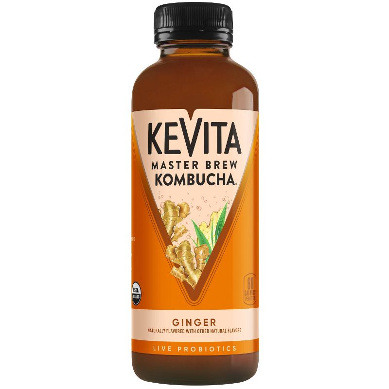 KeVita Ginger Master Brew Kombucha - 15.2 fl oz