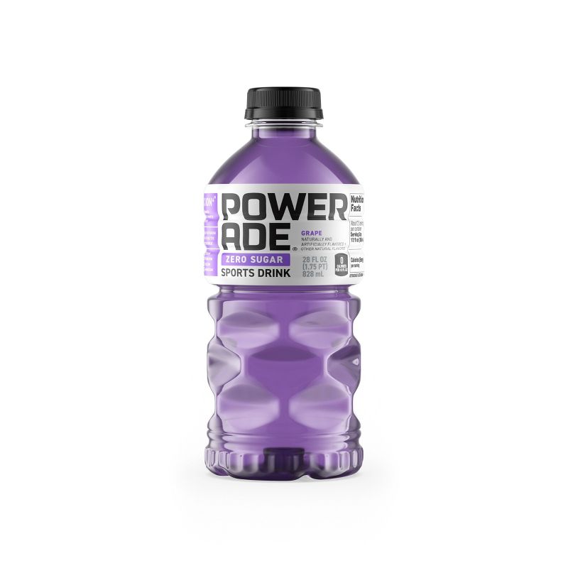 POWERADE Zero Grape Sports Drink - 28 fl oz Bottle