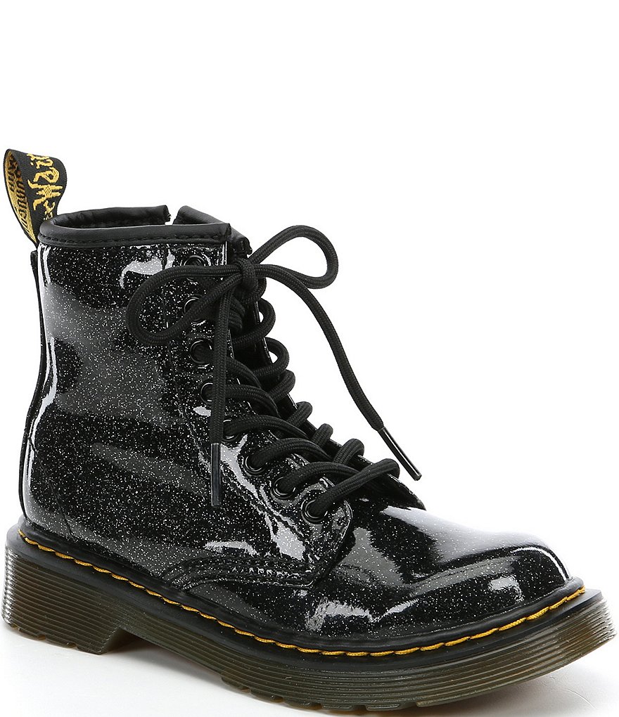 Dr. Martens Girls' 1460 Glitter Patent Leather Boots (Youth)