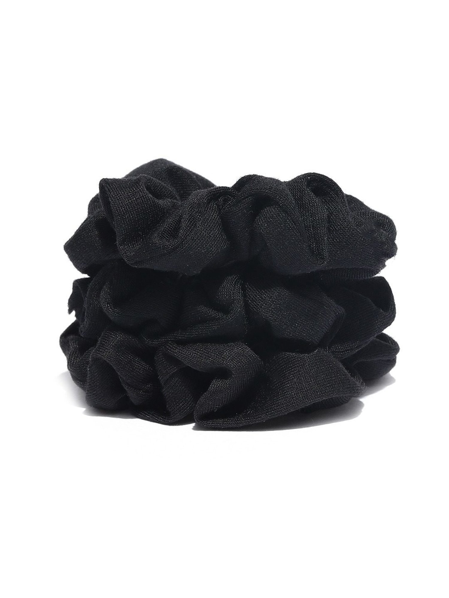 ToniQ Multicolor Ponytail Holder Scrunchie - Set of 3