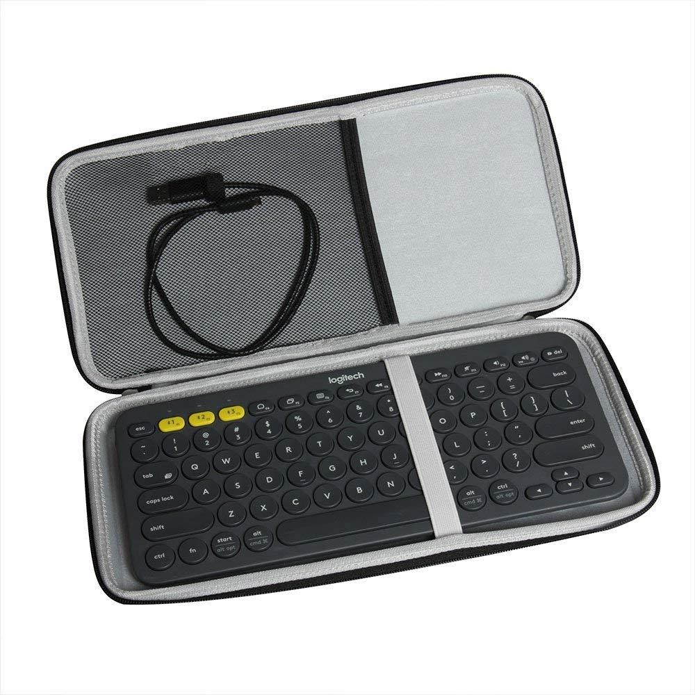 Hermitshell Travel Case Fits Logitech K380 920-007558 920-007559 Bluetooth Keyboard