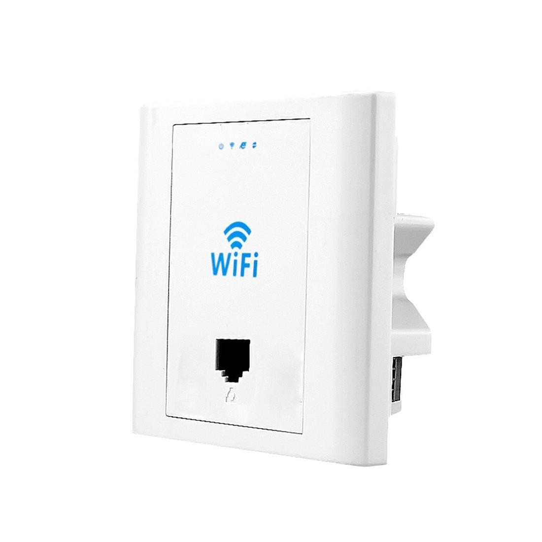 PW300S24  300Mbps Wireless Inwall Access Point, Ethernet port Only (24V Version)