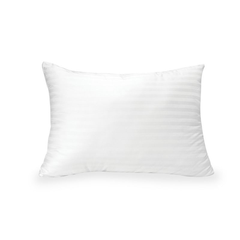 SensorPEDIC Down Alternative Bed Pillow with 300 Thread Count Cotton Cover