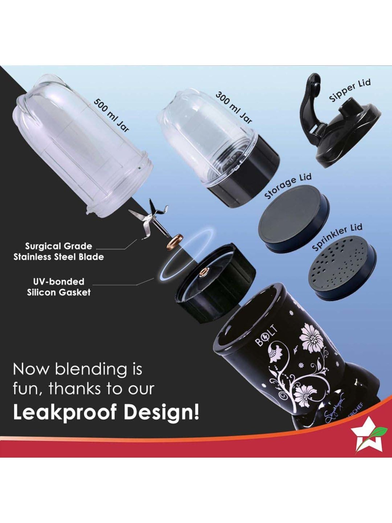 BLACK+DECKER BXCJ0101IN Citrus Juicer 30 Watt 1L (White)