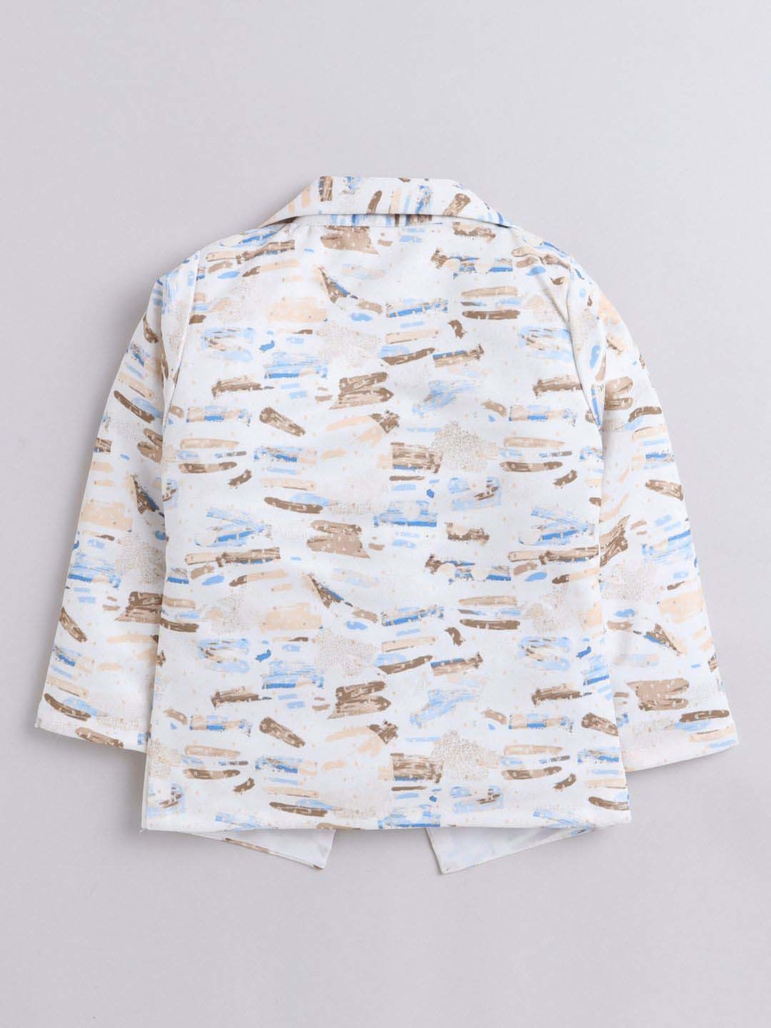 Fourfolds Boys Fawn Graphic Full Sleeves Clothing Set