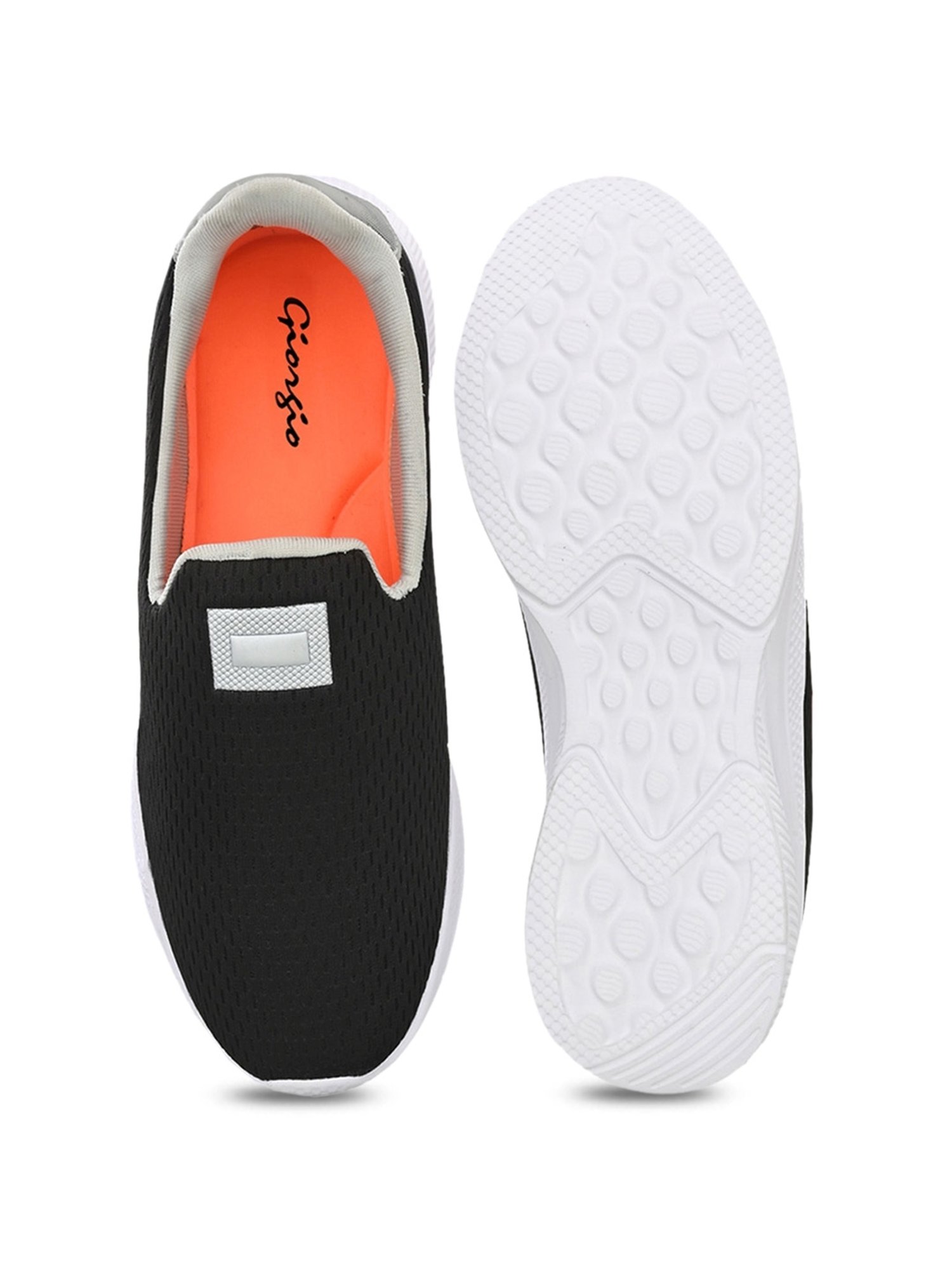 Giorgio Men's Black Running Shoes