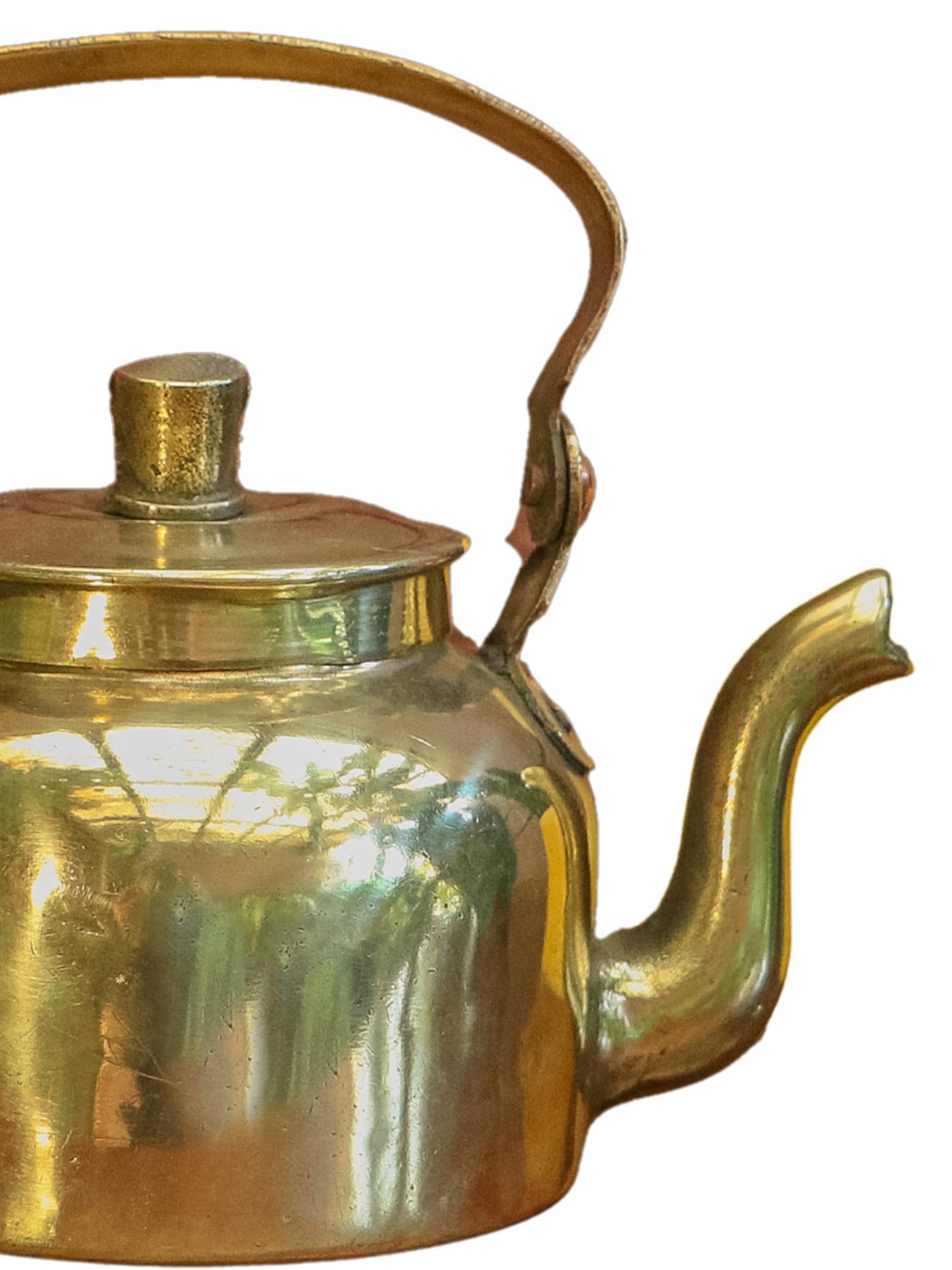 Ambi Vintage Brass Kettle