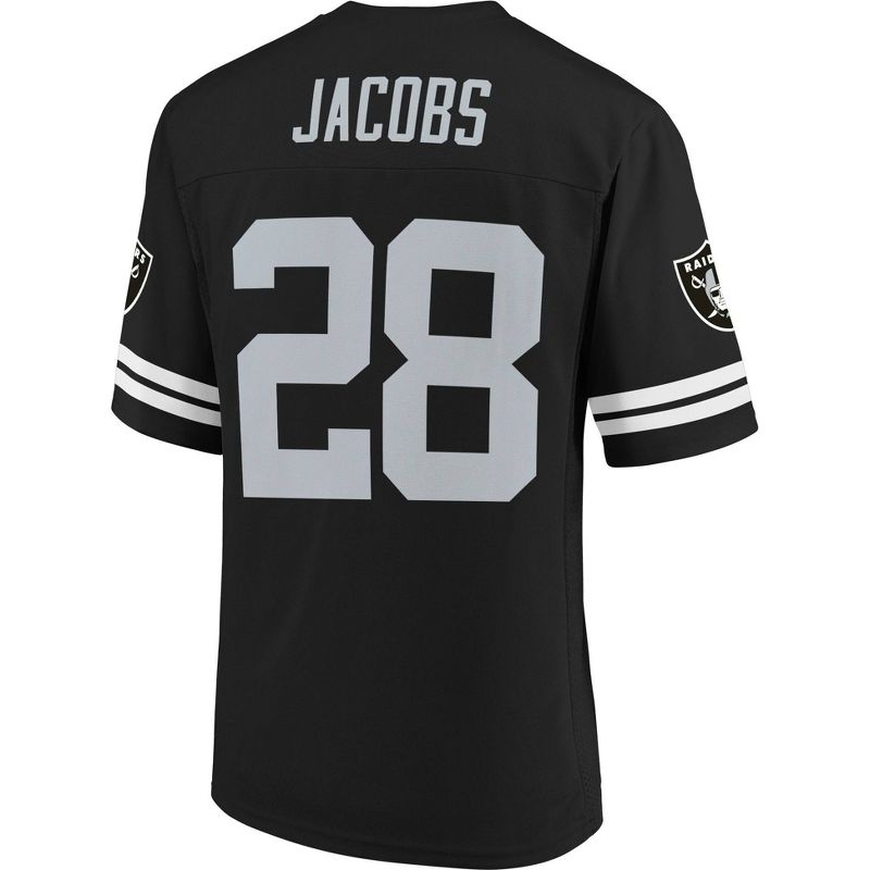 NFL Las Vegas Raiders Josh Jacobs Men's Short Sleeve Jersey - XXL