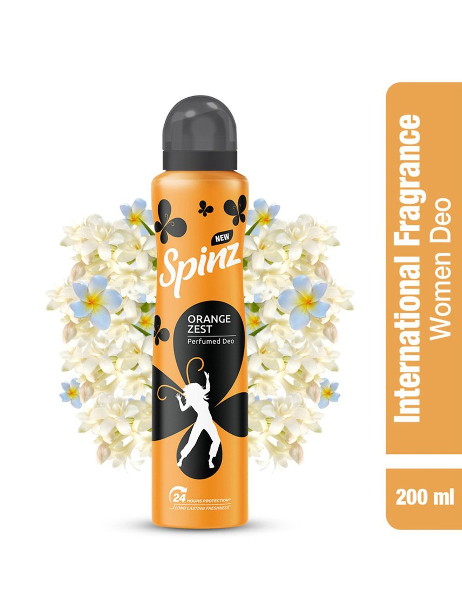 Spinz Orange Zest Perfumed Deo for Women - 200 ml