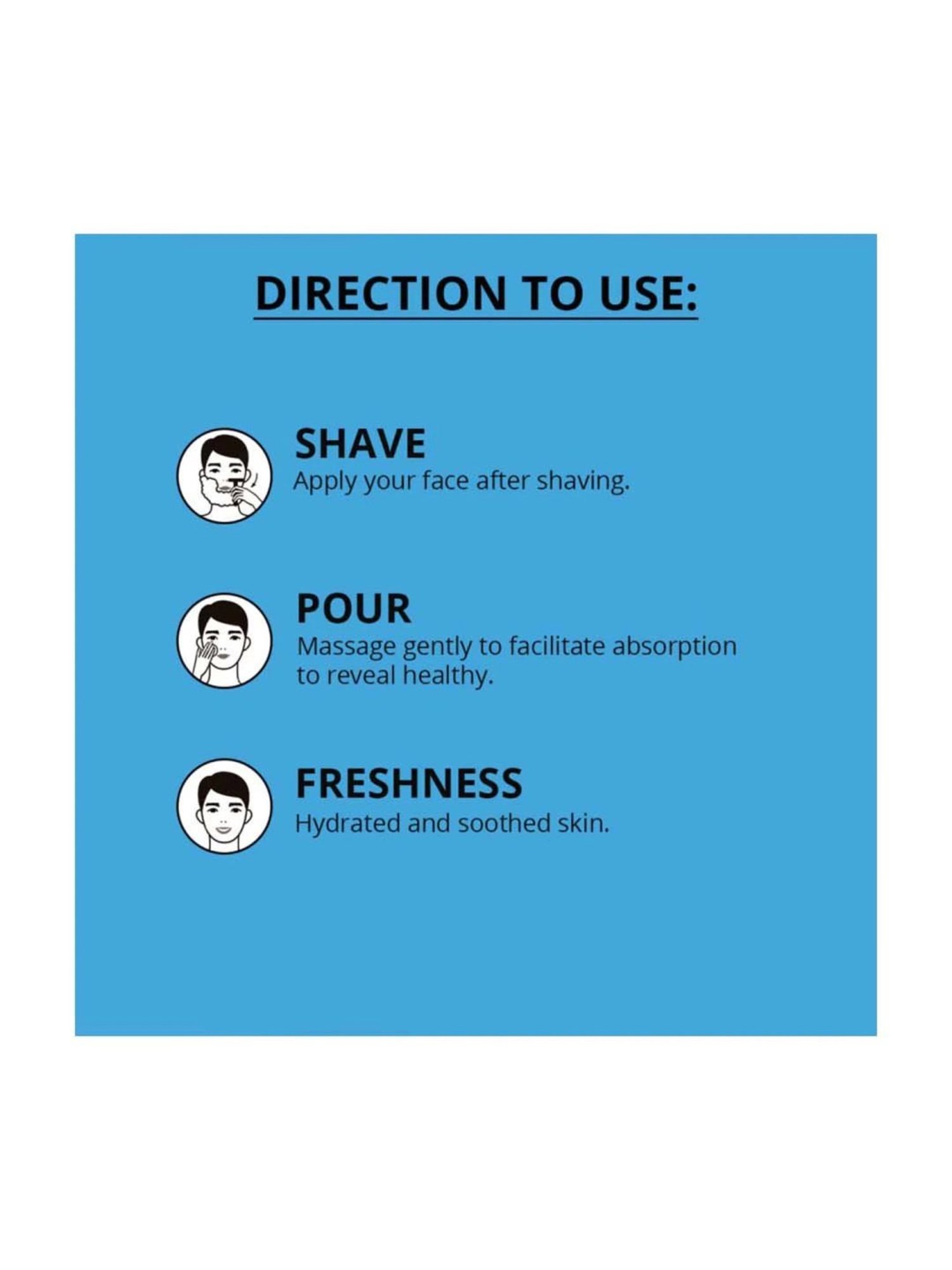 Earthraga Fresh & Moisturizing Mint Glacier After Shave Gel - 100 ml