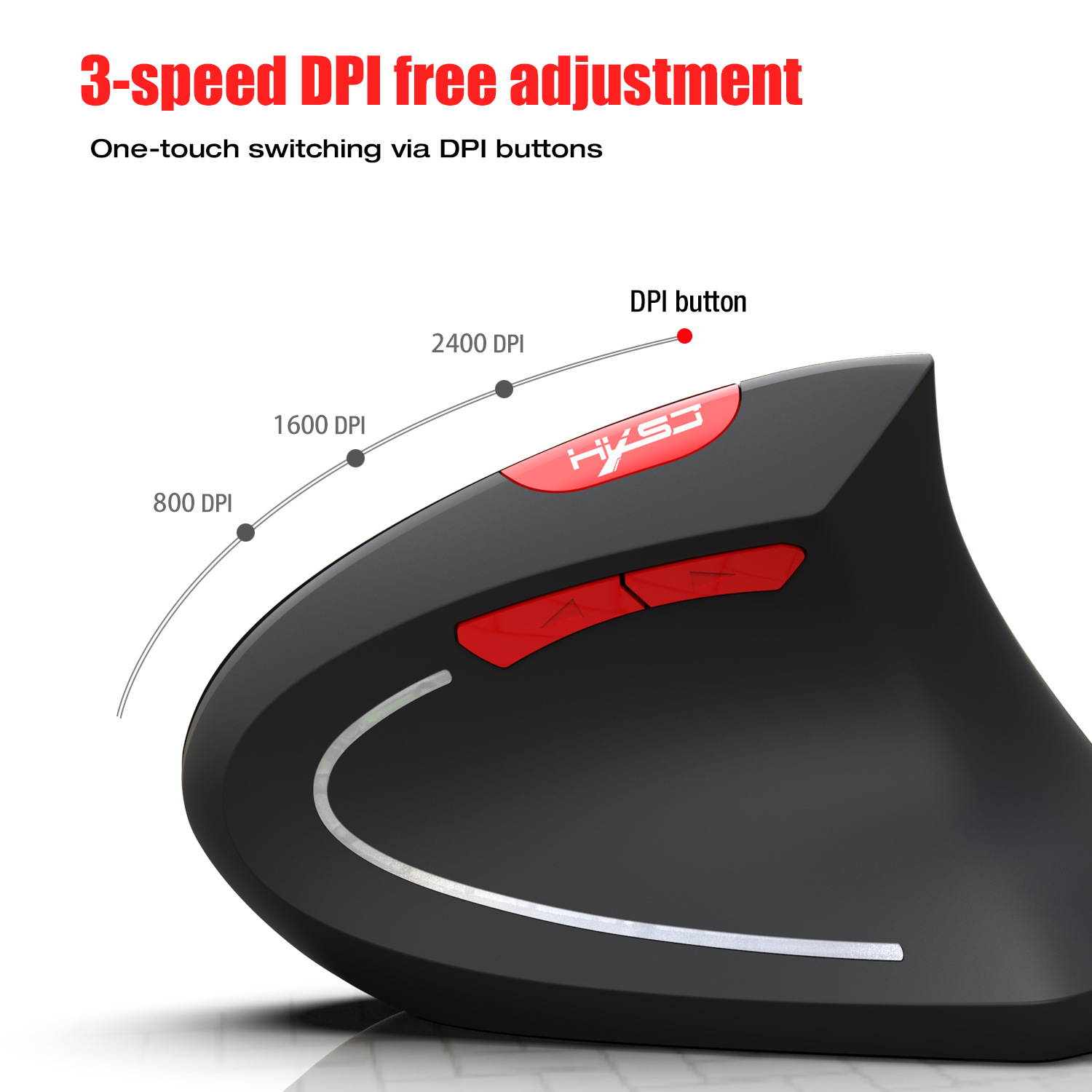 Vertical mouse 2.4G Wireless Mouse Optical Bluetooth 3.0 Ergonomic Mouse  Wireless Mouse 6 Buttons 2400 DPI Mouse For PC Laptop Gamer