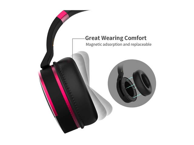 COWIN E8 [Upgraded] Active Noise Cancelling Wireless Headphones w/ Bluetooth, Microphone, Hi-Fi Deep Bass, and 20 Hour Playtime