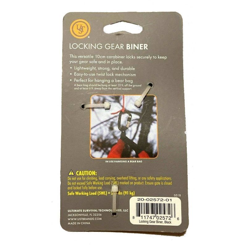 UST Versatile Locking Gear Carabiner