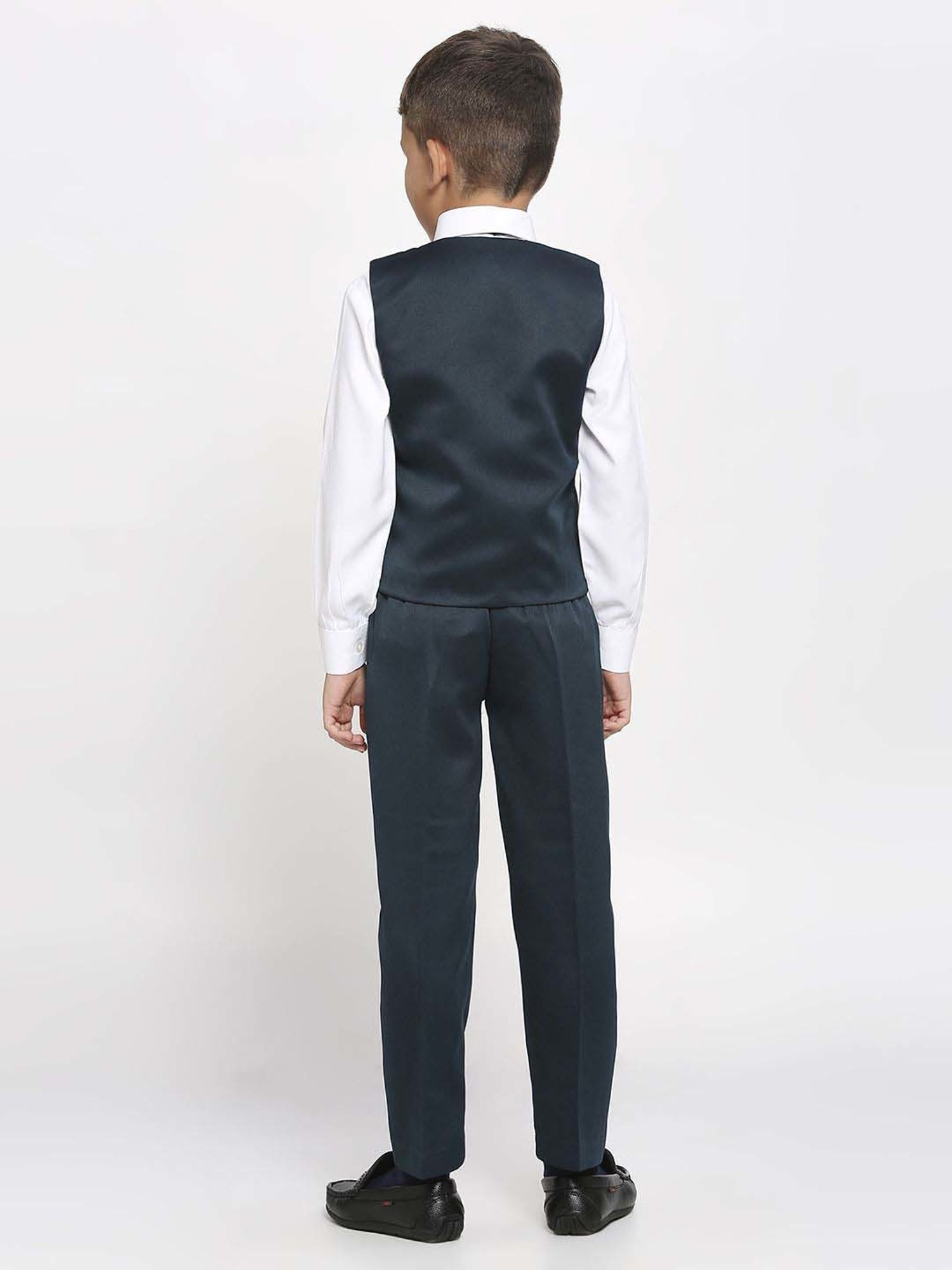 Blue Giraffe Kids Black & Pink Regular Fit Shirt Set