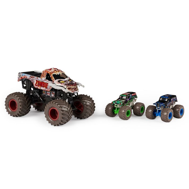 Monster Jam 3-Pack Bundle - Full Moon Frenzy - Zombie