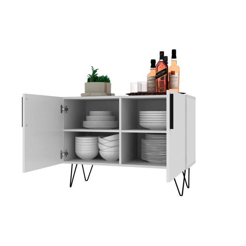 Carmel Sideboard Dark Brown/Black - Chique