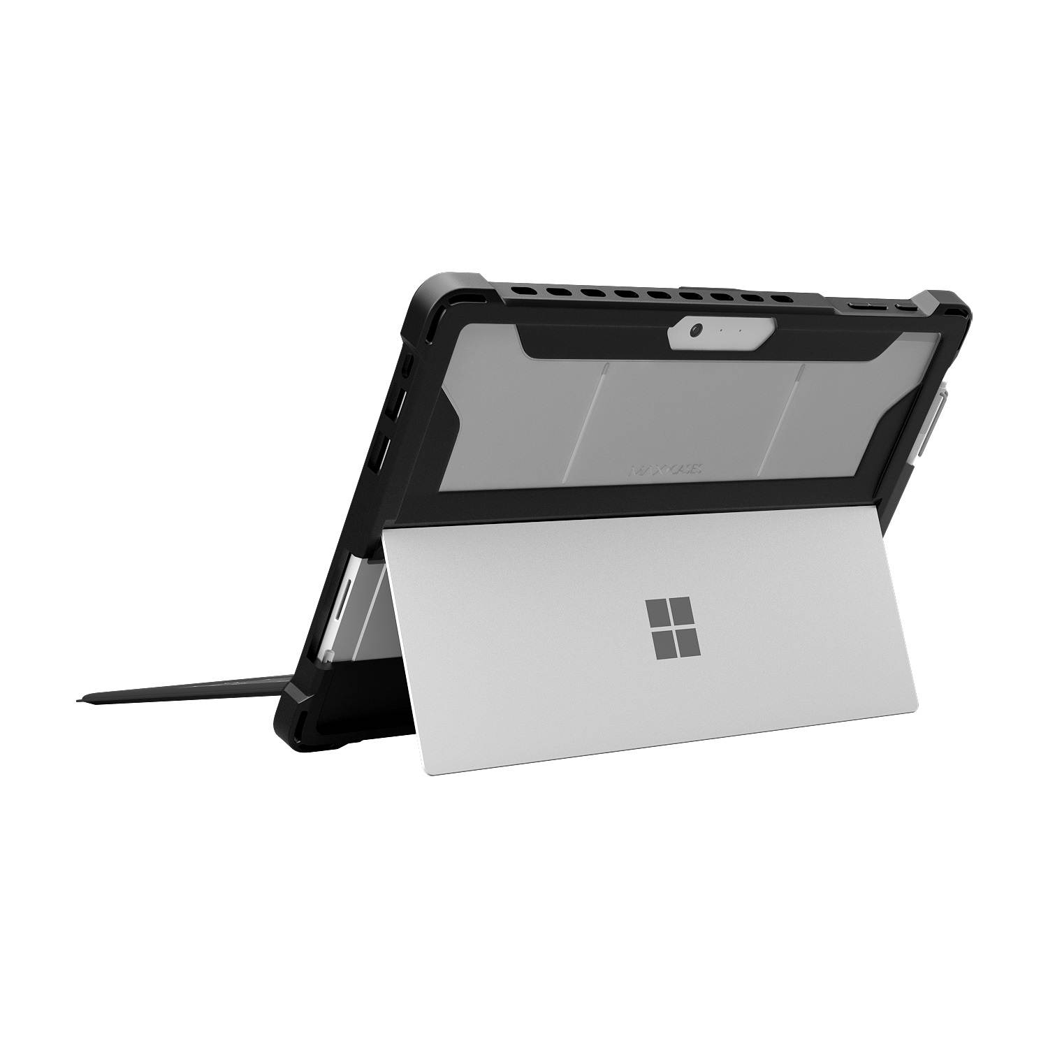 MAXCases Extreme Shell for Microsoft Surface Pro 5/6/7 Black MS-ES-SP-G7-BLK