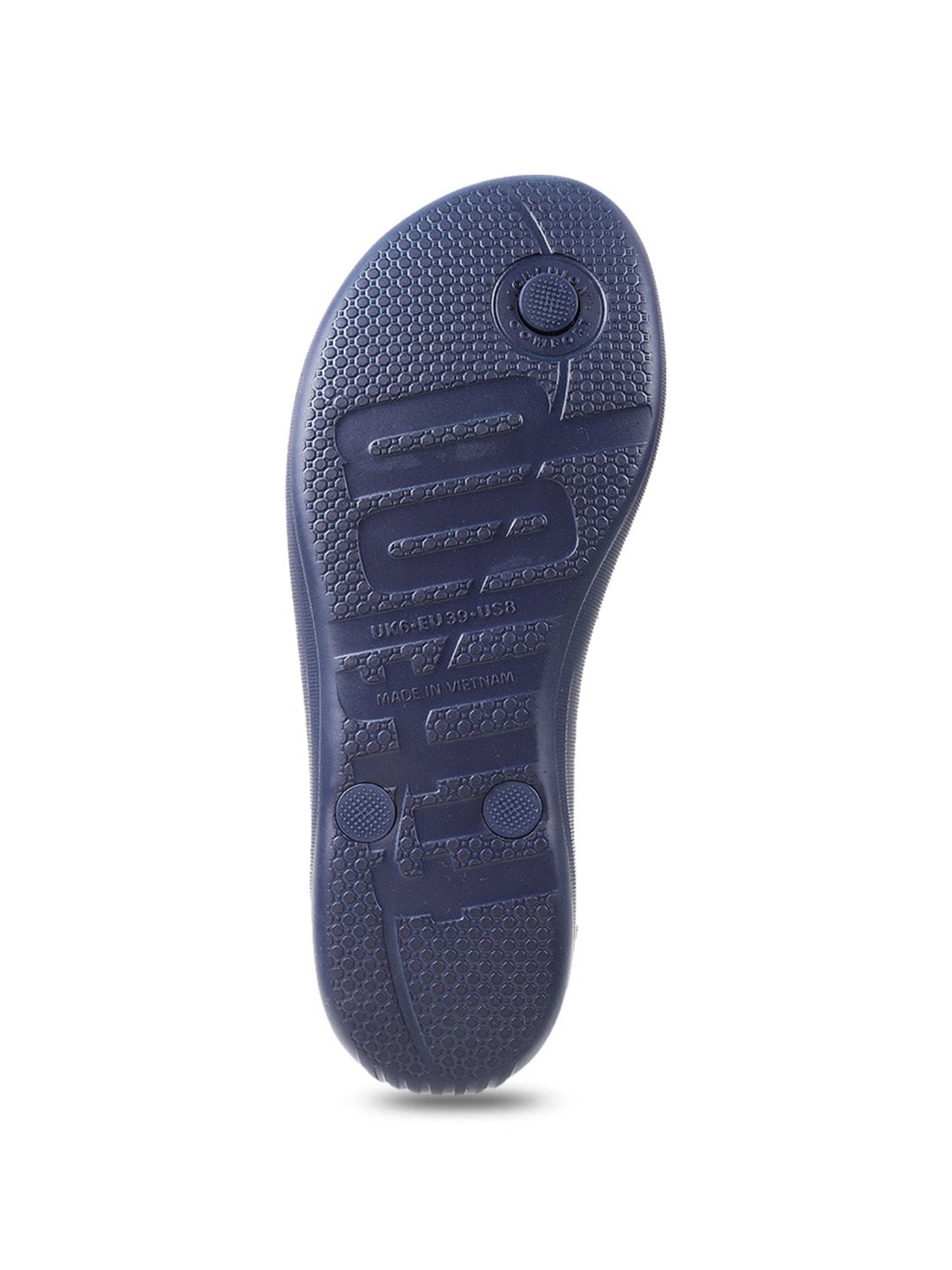 FitFlop Women's Navy Flip Flops