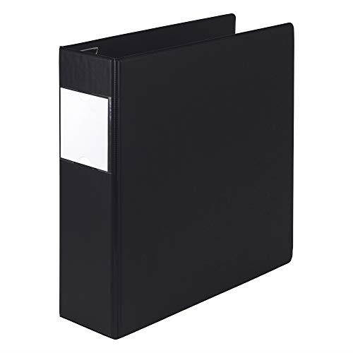 Samsill Binder D-Ring 3" Capacity 11-9/10"Wx11-3/5"L Black 17180