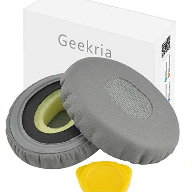 Bose On-Ear OE2, OE2i Headphone Replacement Ear Pad / Ear Cushion / Ear Cups / Ear Cover / Earpads Repair Parts (Grey)