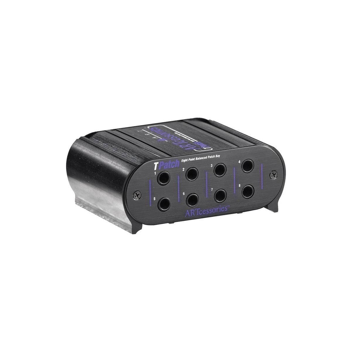 ART TPatch 8 Point Balanced Patch Bay