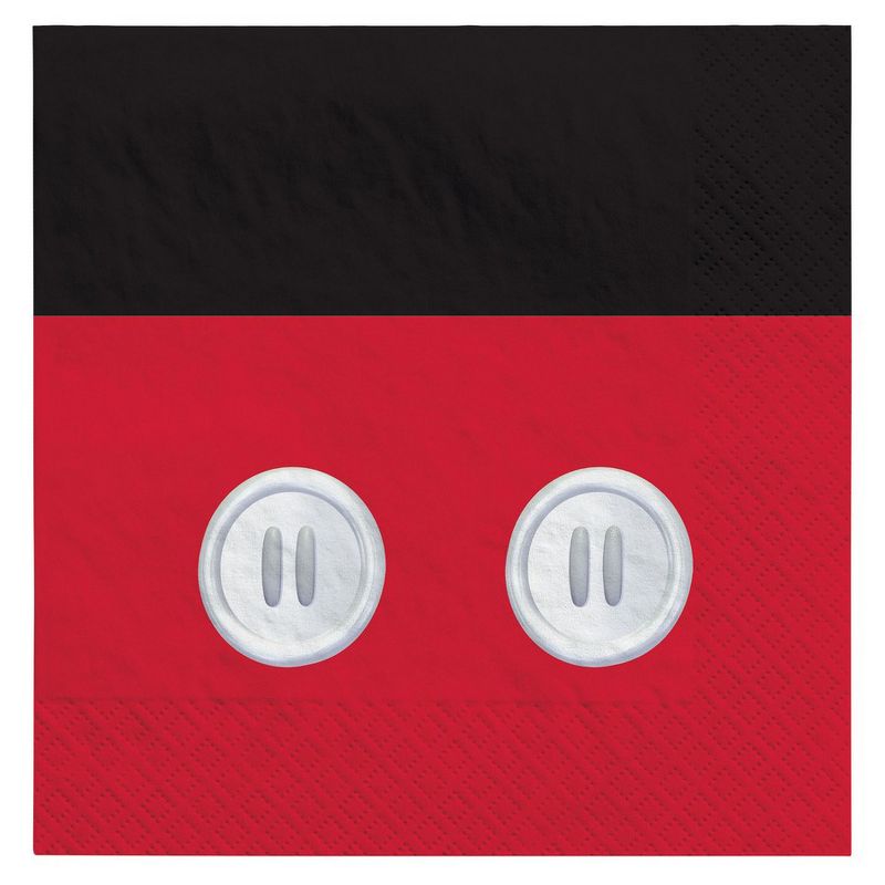 Birthday Express Mickey Mouse Forever Lunch Napkins - 16 Pack