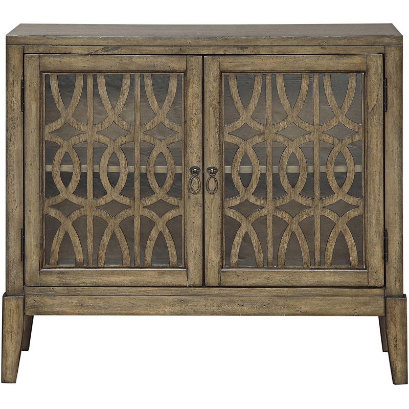 Coast to Coast Pendleton Kire 40 1/2" Wide Glass Door Accent Cabinet