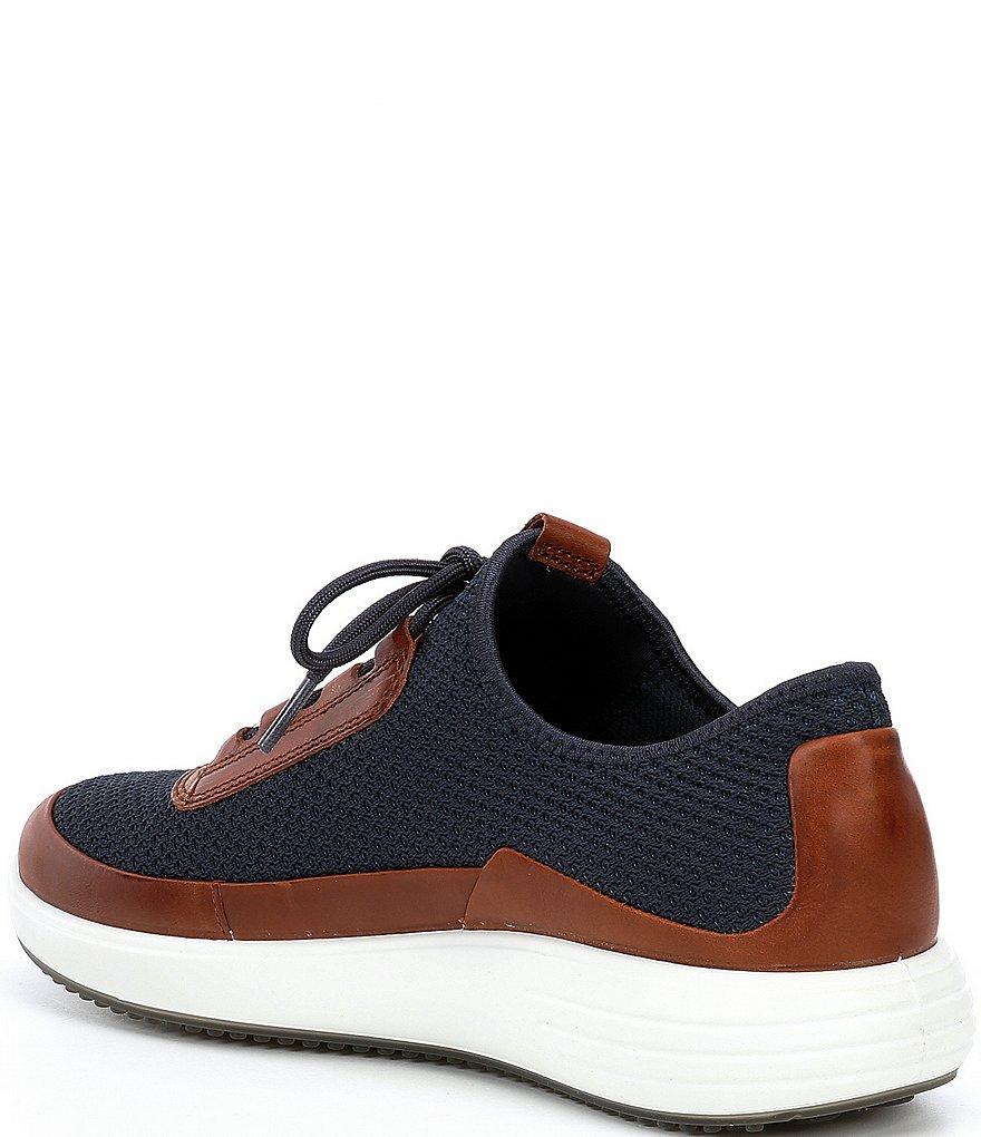 ECCO Men's Soft 7 Lace-Up Runner Summer Sneakers