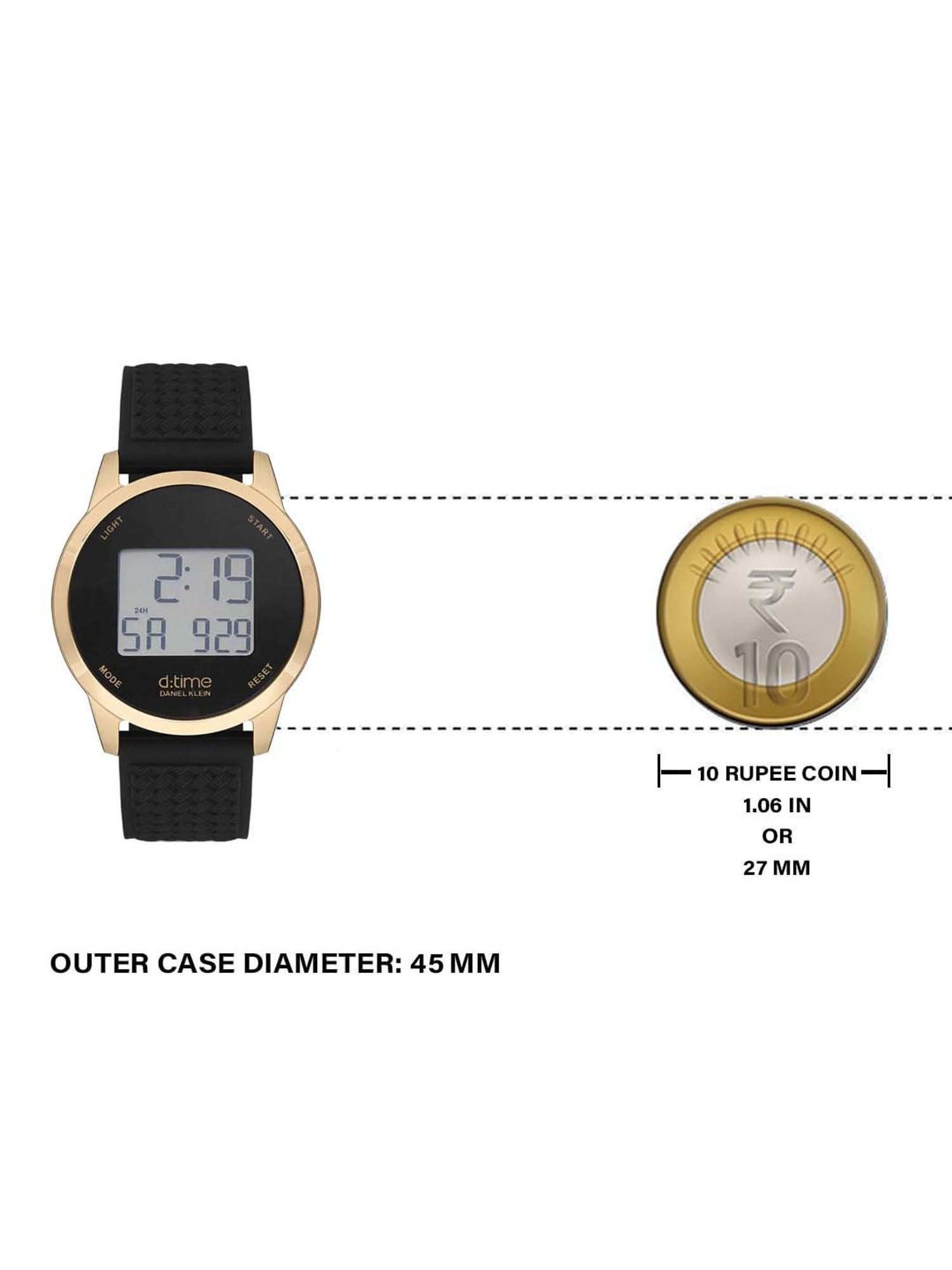 Daniel Klein DK.1.12640-3 D-Time Digital Watch for Men