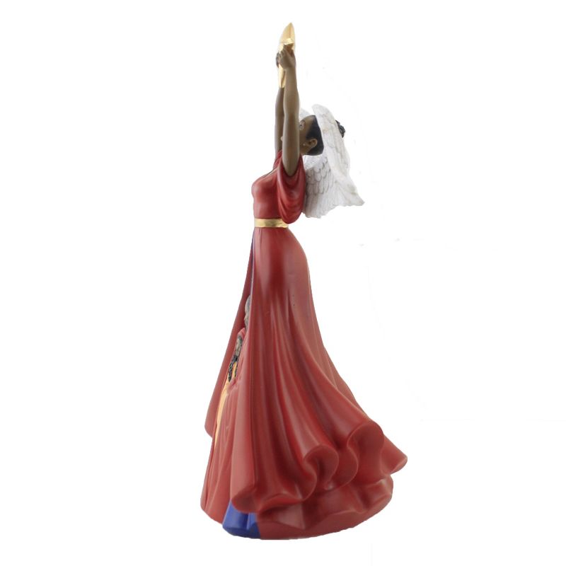 Black Art 14.75" Nativity Angel Joseph Mary Jesus  -  Decorative Figurines