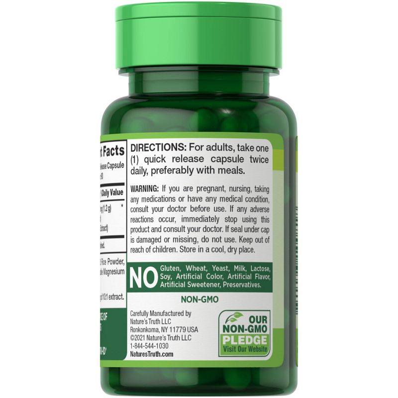 Nature's Truth Ultra Tart Cherry Extract Dietary Supplement Capsules - 90ct