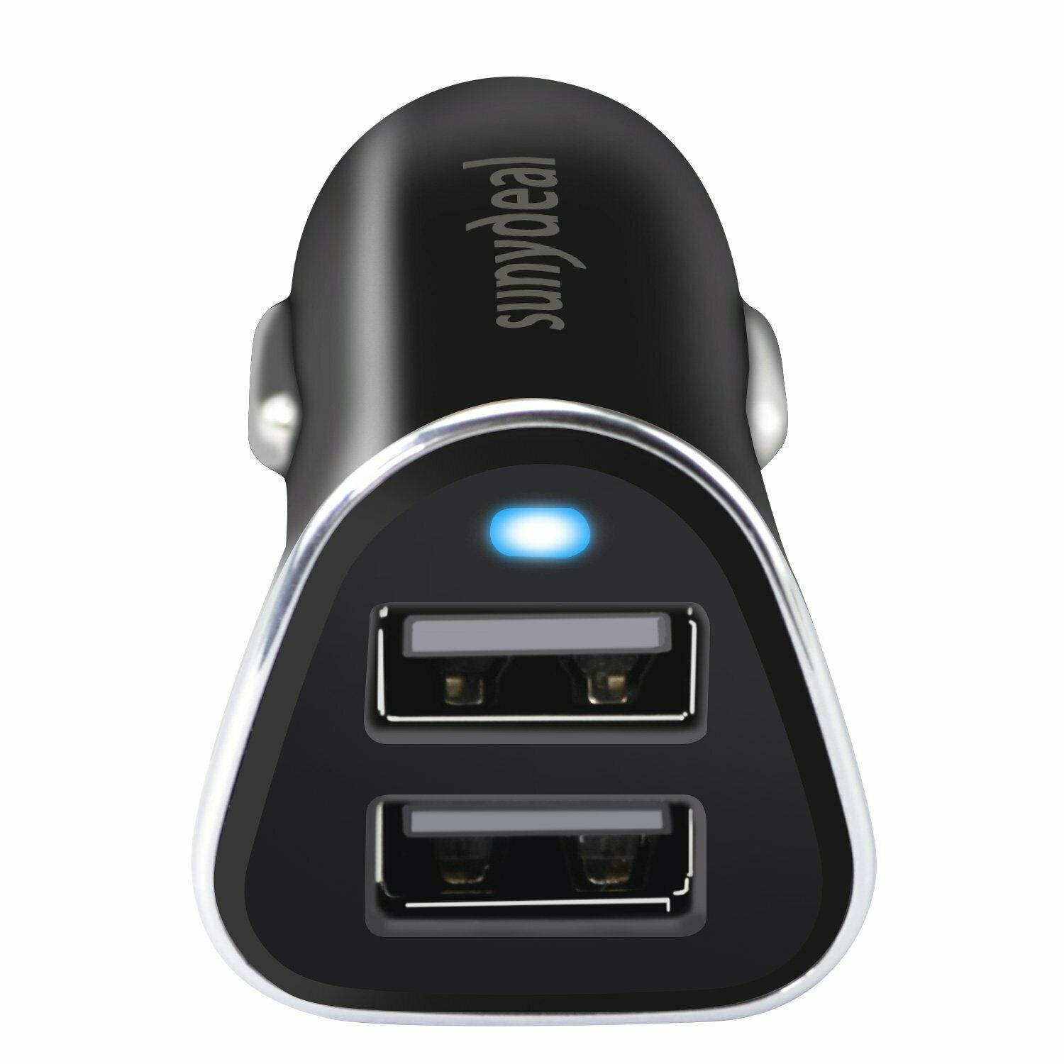 12V Dual USB Car Charger 4.8 Amp High Speed Fast For Phone iPhone   LG