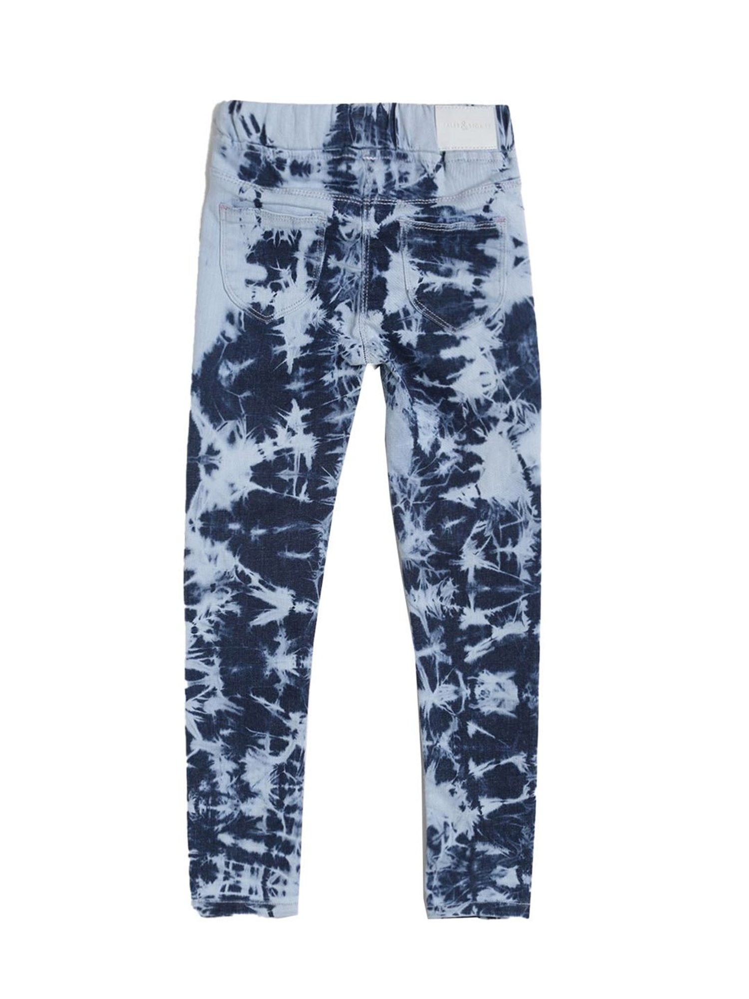 Tales & Stories Girls Navy Printed Jeggings