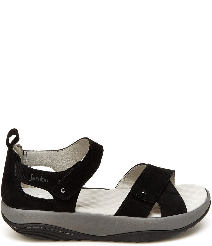 Jambu Sedona Suede Wedge Sandals