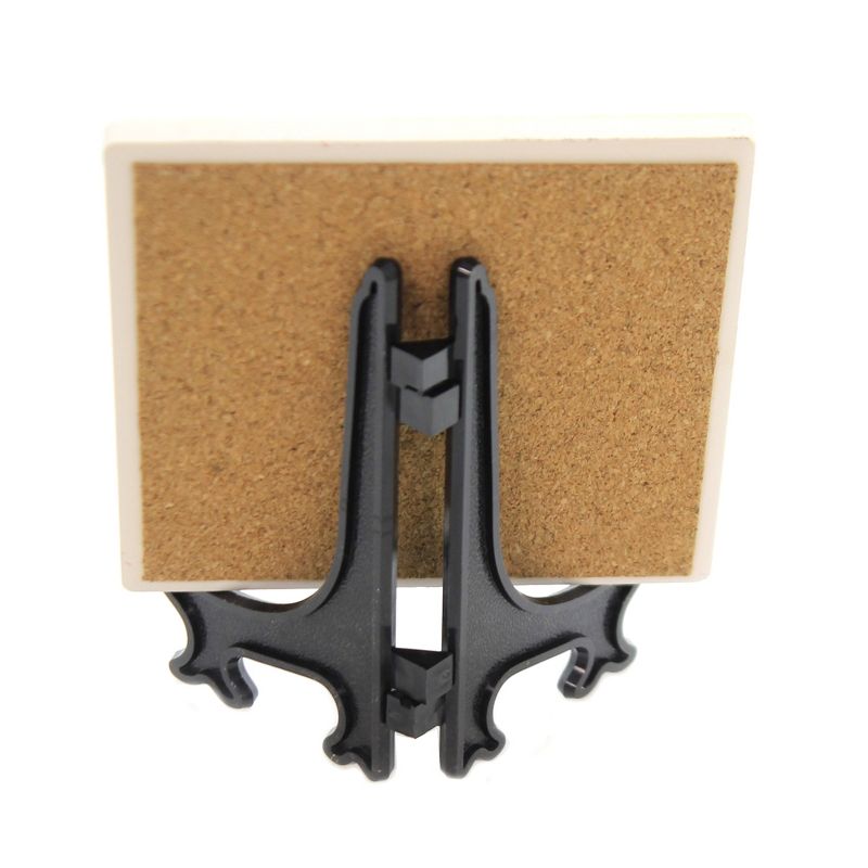 Animal 4.0" Jack Russell Cork Back Coaster Easel Sjt Enterprises  -  Coasters