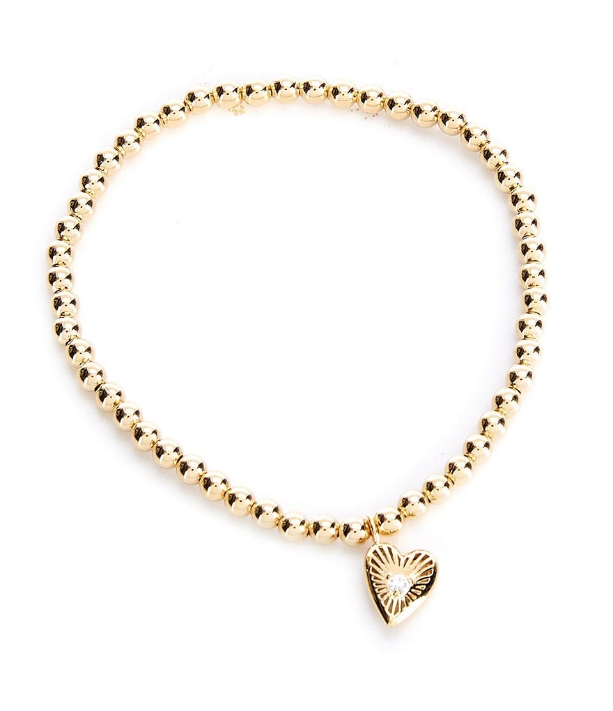 Nadri Heart Stretch Bracelet