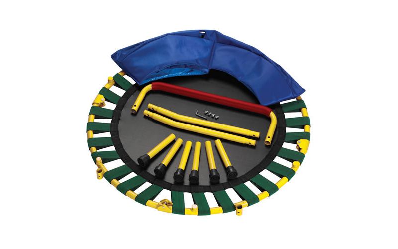 JumpSport SureStep Removable 2-Step Trampoline Safety Ladder - Easy to Attach